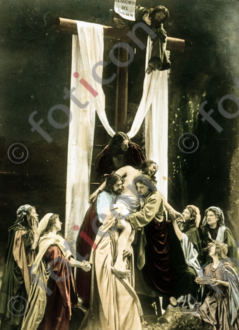 Die Kreuzabnahme | The Descent from the Cross - Foto foticon-simon-105-094.jpg | foticon.de - Bilddatenbank für Motive aus Geschichte und Kultur